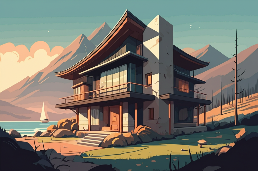 Exterior View with Windows