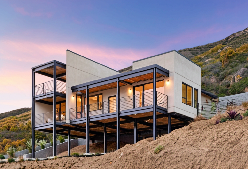 Morgan Hill Steel House